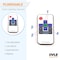 Pyle Pyle 6.5 in Dual Waterproof Marine Speakers, 250W, Outdoor Car/Boat Stereo, LED Light, Mount Kit, Grill PLMRX68LEW - alternate 11